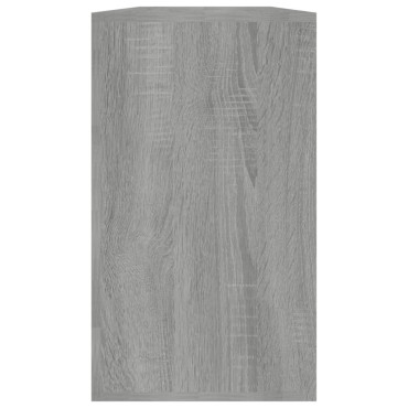 vidaXL Παπουτσοθήκη Γκρι Sonoma 80x24x45cm από Επεξεργασμένο Ξύλο
