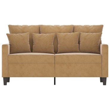 vidaXL Καναπές Διθέσιος Βελούδινος 138x77x80cm 1 τεμ.