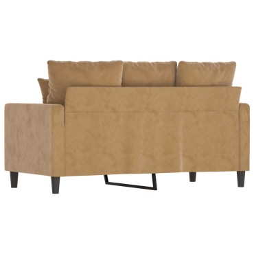 vidaXL Καναπές Διθέσιος Βελούδινος 138x77x80cm 1 τεμ.