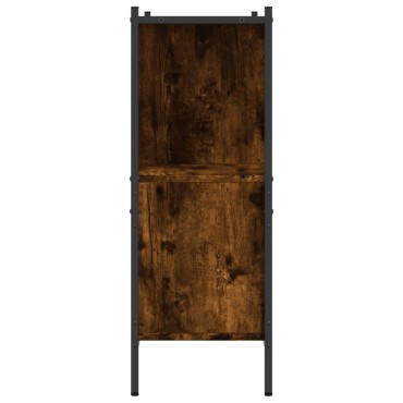 vidaXL Βιβλιοθήκη Καπνιστή Δρυς 102x28x77,5cm από Επεξεργασμένο Ξύλο 1 τεμ.