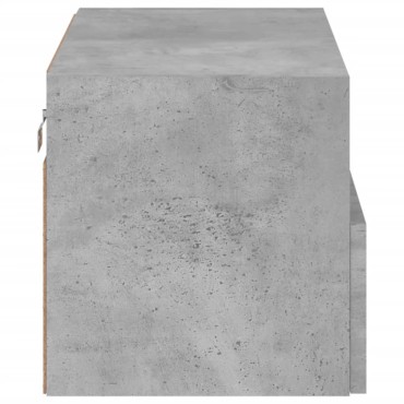 vidaXL Ντουλάπι Τοίχου Τηλεόρασης Γκρι Σκυρ. 60x30x30cm Επεξ. Ξύλο