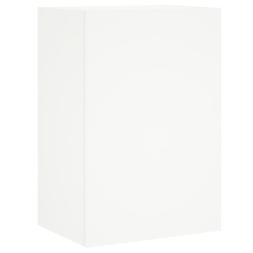 vidaXL Έπιπλο Τηλεόρασης Τοίχου Λευκό 40,5x30x60cm από Επεξ. Ξύλο