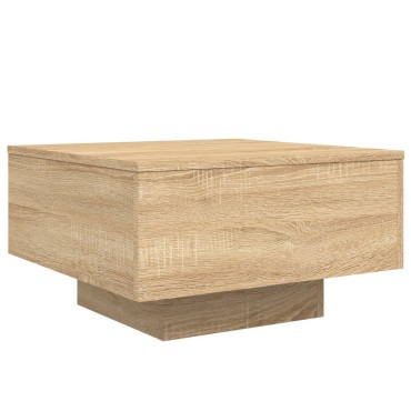 vidaXL Τραπεζάκι Σαλονιού Sonoma Δρυς 55x55x31cm Επεξεργασμένο Ξύλο 1 τεμ.