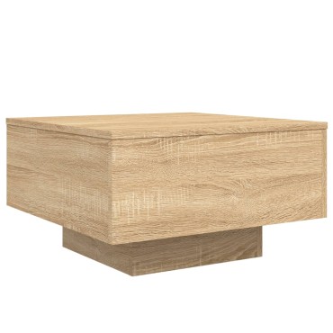 vidaXL Τραπεζάκι Σαλονιού Sonoma Δρυς 55x55x31cm Επεξεργασμένο Ξύλο 1 τεμ.