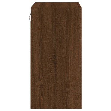 vidaXL Έπιπλο Τοίχου Τηλεόρασης Καφέ Δρυς 40,5x30x60cm Επεξ. Ξύλο