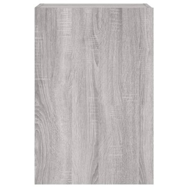 vidaXL Έπιπλο Τοίχου Τηλεόρασης Γκρι Sonoma 40,5x30x60cm Επεξ. Ξύλο