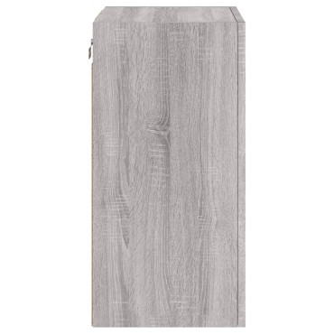 vidaXL Έπιπλο Τοίχου Τηλεόρασης Γκρι Sonoma 40,5x30x60cm Επεξ. Ξύλο