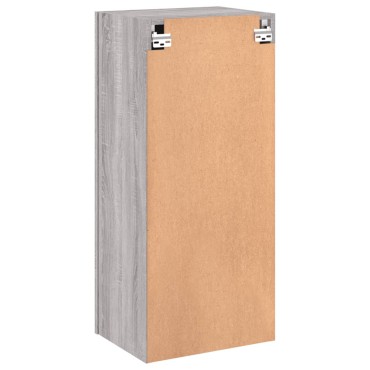vidaXL Έπιπλο Τοίχου Τηλεόρασης Γκρι Sonoma 40,5x30x90cm Επεξ. Ξύλο