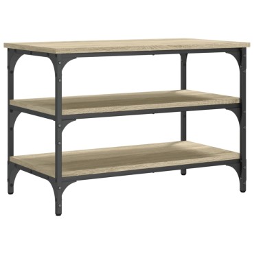 vidaXL Παπουτσοθήκη Sonoma Δρυς 70x38,5x49cm από Επεξεργασμένο Ξύλο 1 τεμ.