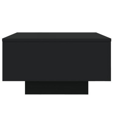 vidaXL Τραπεζάκι Σαλονιού Μαύρο 55x55x31cm από Επεξεργασμένο Ξύλο 1 τεμ.