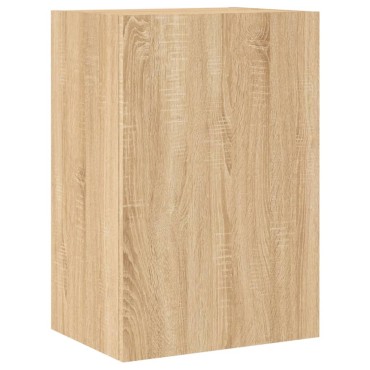 vidaXL Έπιπλο Τοίχου Τηλεόρασης Sonoma Δρυς 40,5x30x60cm Επεξ. Ξύλο