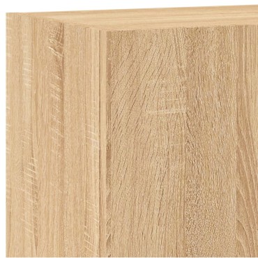 vidaXL Έπιπλο Τοίχου Τηλεόρασης Sonoma Δρυς 40,5x30x60cm Επεξ. Ξύλο