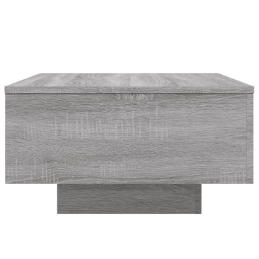 vidaXL Τραπεζάκι Σαλονιού Γκρι Sonoma 55x55x31cm Επεξεργασμένο Ξύλο 1 τεμ.