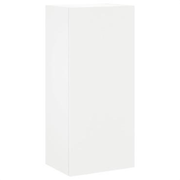 vidaXL Έπιπλο Τοίχου Τηλεόρασης Λευκό 40,5x30x90cm από Επεξ. Ξύλο