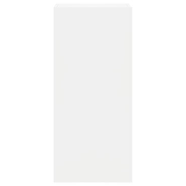 vidaXL Έπιπλο Τοίχου Τηλεόρασης Λευκό 40,5x30x90cm από Επεξ. Ξύλο