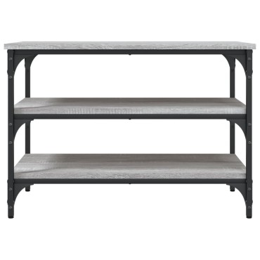 vidaXL Παπουτσοθήκη Γκρι Sonoma 70x38,5x49cm από Επεξεργασμένο Ξύλο 1 τεμ.