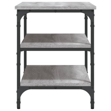 vidaXL Παπουτσοθήκη Γκρι Sonoma 70x38,5x49cm από Επεξεργασμένο Ξύλο 1 τεμ.