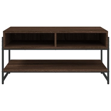 vidaXL Τραπεζάκι Σαλονιού Καφέ Δρυς 90x50x45cm Επεξεργασμένο Ξύλο 1 τεμ.