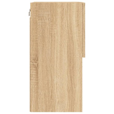 vidaXL Έπιπλα Τηλεόρασης με LED 2 τεμ. Sonoma Δρυς 40,5x30x60cm
