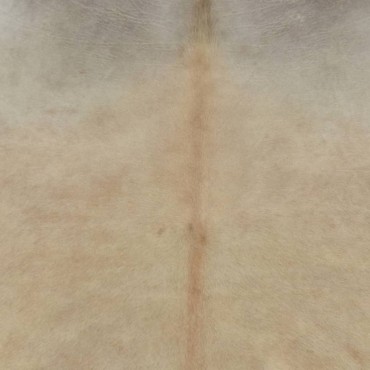 vidaXL Χαλί Μπεζ 180x220cm από Γνήσιο Δέρμα Αγελάδας