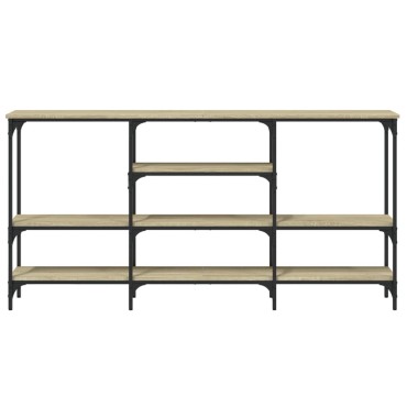 vidaXL Τραπέζι Κονσόλα Sonoma Δρυς 160x29x80cm Επεξεργασμένο Ξύλο 1 τεμ.