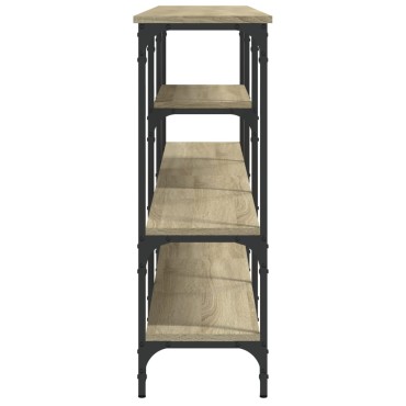 vidaXL Τραπέζι Κονσόλα Sonoma Δρυς 160x29x80cm Επεξεργασμένο Ξύλο 1 τεμ.