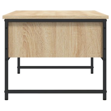 vidaXL Τραπεζάκι Σαλονιού Sonoma Δρυς 101x49x39,5cm 1 τεμ.