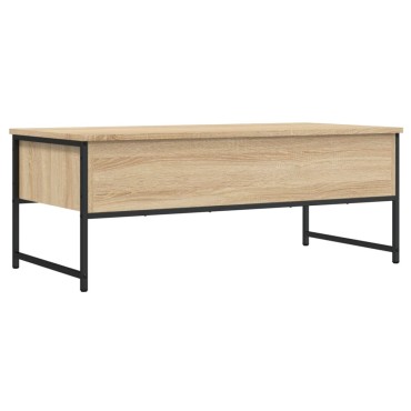vidaXL Τραπεζάκι Σαλονιού Sonoma Δρυς 101x49x39,5cm 1 τεμ.
