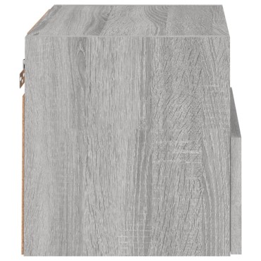 vidaXL Ντουλάπι Τοίχου Τηλεόρασης Γκρι Sonoma 40x30x30cm Επεξ. Ξύλο