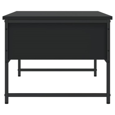 vidaXL Τραπεζάκι Σαλονιού Μαύρο 101x49x39,5cm από Επεξεργ. Ξύλο 1 τεμ.