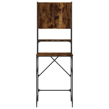 vidaXL Ντουλάπι Πλυντηρίου Καπνιστή Δρυς 68x48,5x194 εκ.