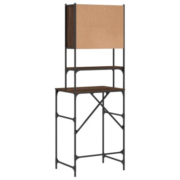 vidaXL Ντουλάπι Πλυντηρίου Καφέ δρυς 68x48,5x194 εκ.