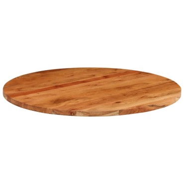 vidaXL Επιφάνεια Τραπεζιού Στρογγυλή 70x3,8cm Μασίφ Ξύλο Ακακίας 1 τεμ.