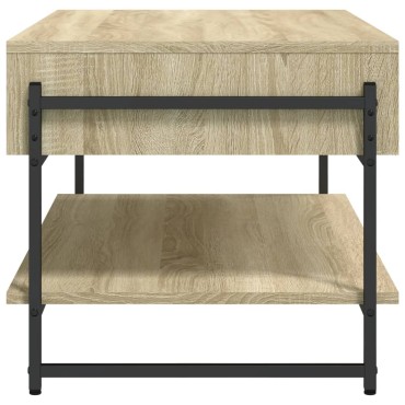 vidaXL Τραπεζάκι Σαλονιού Sonoma Δρυς 90x50x45cm Επεξεργασμένο Ξύλο 1 τεμ.