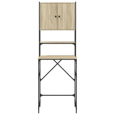 vidaXL Ντουλάπι Πλυντηρίου Sonoma Δρυς 68x48,5x194 εκ.