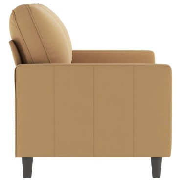 vidaXL Καναπές Διθέσιος Βελούδινος 138x77x80cm 1 τεμ.