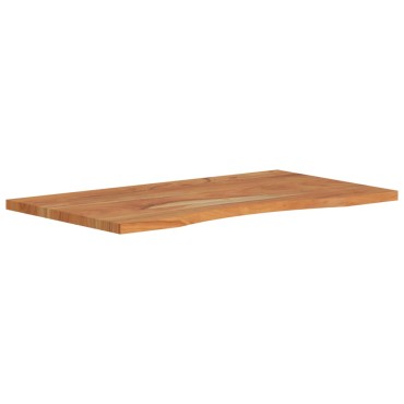 vidaXL Επιφάνεια Γραφείου Ορθογώνια 90x50x2,5cm Μασίφ Ξύλο Ακακίας