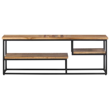 vidaXL Έπιπλο Τηλεόρασης 110x30x39cm από Μασίφ Ανακυκλωμένο Teak