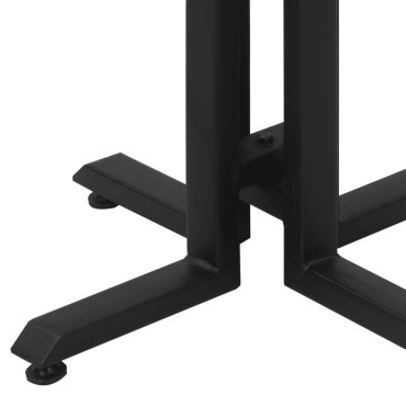 vidaXL Τραπεζάκι Σαλονιού Στρογγυλό 55x40cm Μασίφ Ανακυκλωμένο Teak