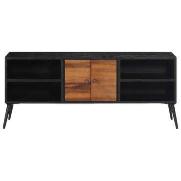 vidaXL Έπιπλο Τηλεόρασης 112x31x45cm από Μασίφ Ανακυκλωμένο Teak