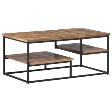 vidaXL Τραπεζάκι Σαλονιού 90x50x39cm Μασίφ Ανακυκλωμένο Ξύλο Teak