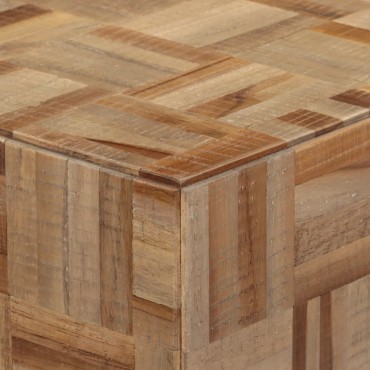 vidaXL Τραπέζι Κονσόλα 110x34x80cm από Μασίφ Ανακυκλωμένο Teak 1 τεμ.