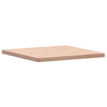 vidaXL Επιφάνεια Τραπεζιού Τετράγωνη 80x80x4cm Μασίφ Ξύλο Οξιάς 1 τεμ.