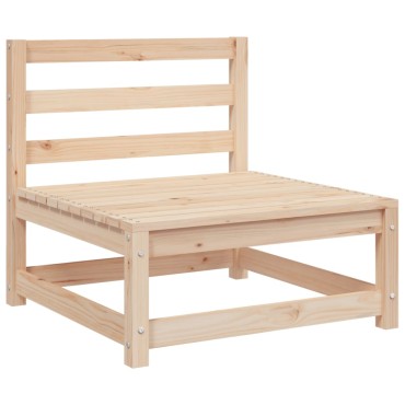 vidaXL Καναπές Κήπου Χωρίς Μπράτσα 70x70x67cm από Μασίφ Ξύλο Πεύκου