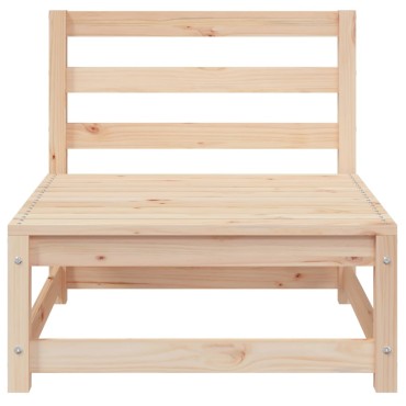 vidaXL Καναπέδες Κήπου Χωρίς Μπράτσα 70x70x67cm Μασίφ Ξύλο Πεύκου