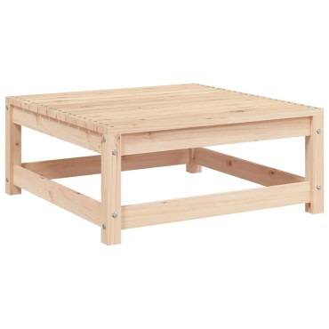 vidaXL Υποπόδιο Κήπου 70x70x30cm από Μασίφ Ξύλο Πεύκου 1 τεμ. Γωνιακός