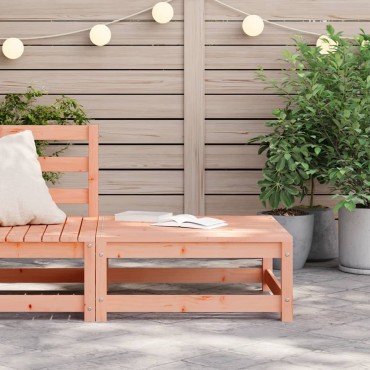 vidaXL Υποπόδιο Κήπου 70x70x30cm από Μασίφ Ξύλο Ψευδοτσούγκας 1 τεμ. Γωνιακός