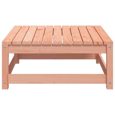 vidaXL Υποπόδιο Κήπου 70x70x30cm από Μασίφ Ξύλο Ψευδοτσούγκας 1 τεμ. Γωνιακός