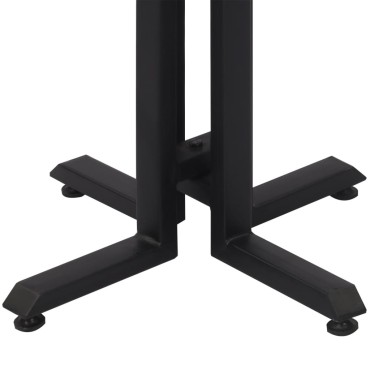 vidaXL Τραπέζι Bistro Στρογγυλό 55x76cm Μασίφ Ανακυκλωμένο Ξύλο Teak 1 τεμ.