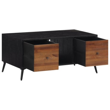 vidaXL Τραπεζάκι Σαλονιού 90x50x41cm Μασίφ Ανακυκλωμένο Ξύλο Teak 1 τεμ.